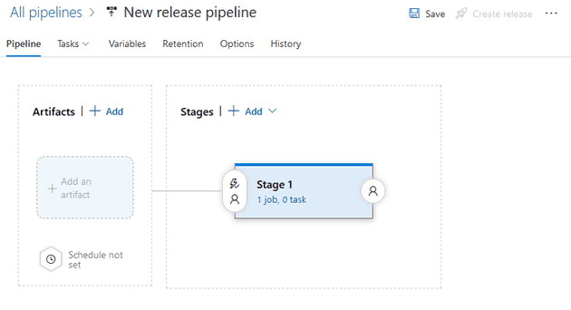 New Release Pipeline Stage